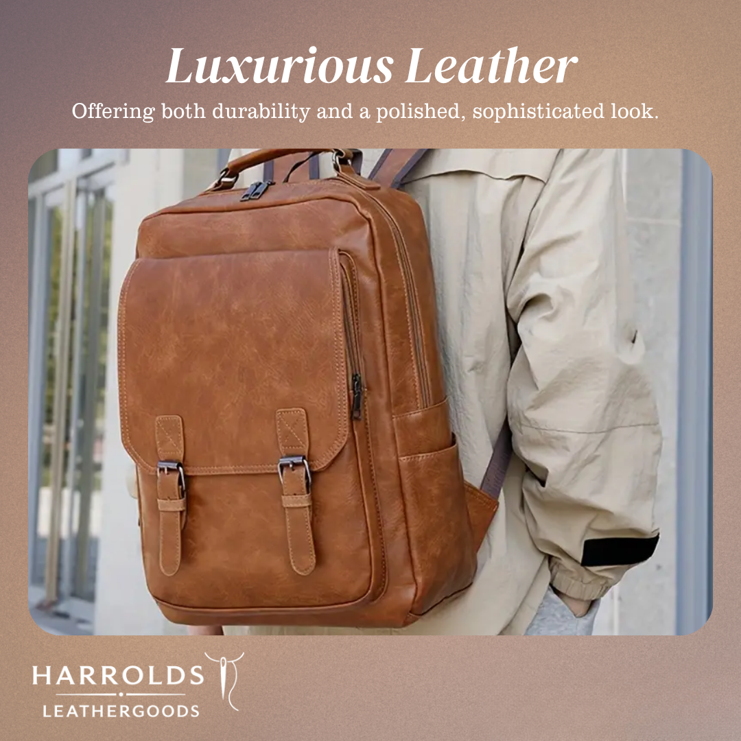 Theo | Premium Leather Backpack