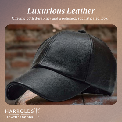 Daniel | Classic Leather-Style Baseball Cap for Men