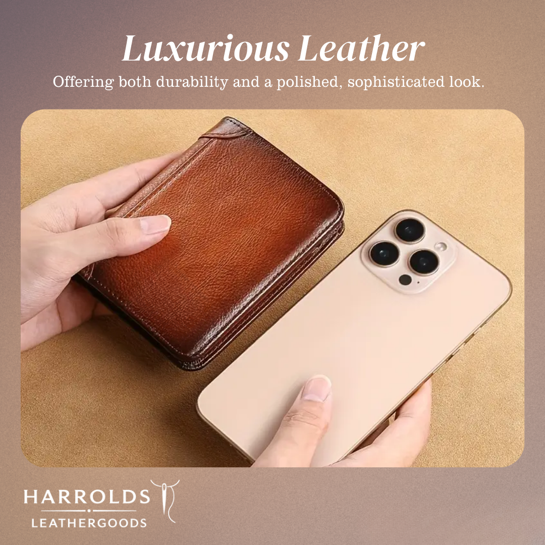 Sterlingfold | Genuine Leather Trifold Wallet for Men