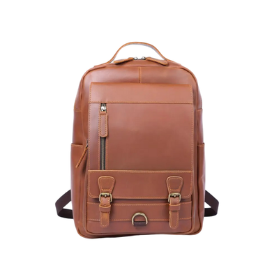 Mike | Vintage Buckle Leather | Backpack