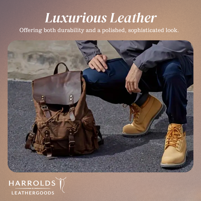 Crosby | Waterproof Retro Canvas Laptop Backpack