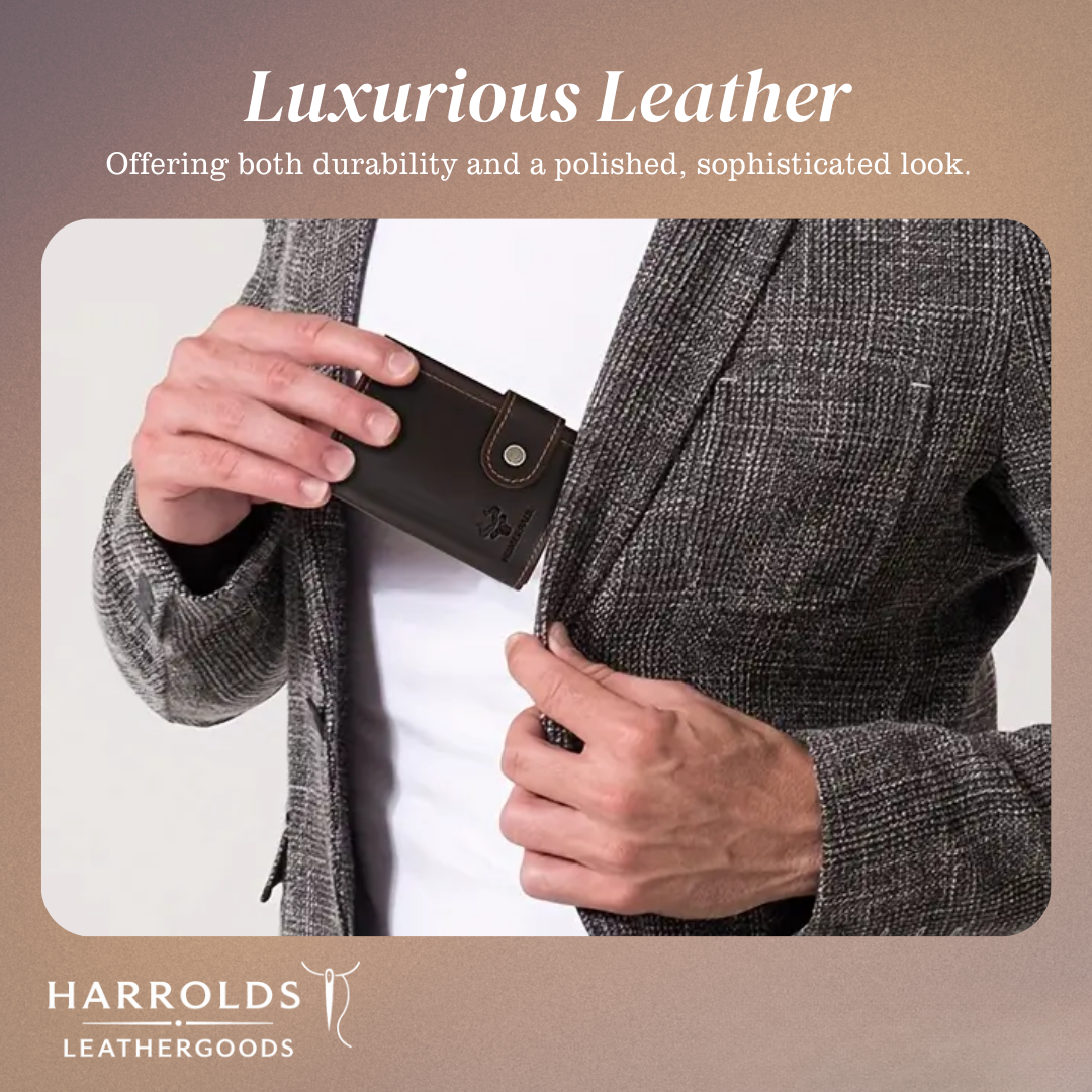 Mark | RFID Leather Money Clip | Wallet