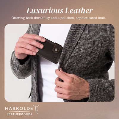 Mark | RFID Leather Money Clip | Wallet