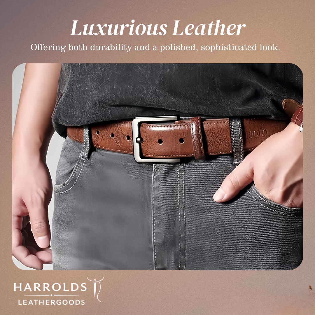 Logan  Belt with Classic Buckle