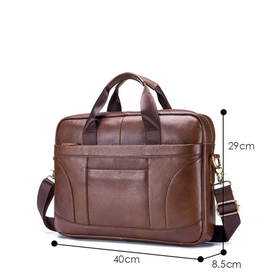 Harrison | Executive Leather Briefcase for Work & Travel