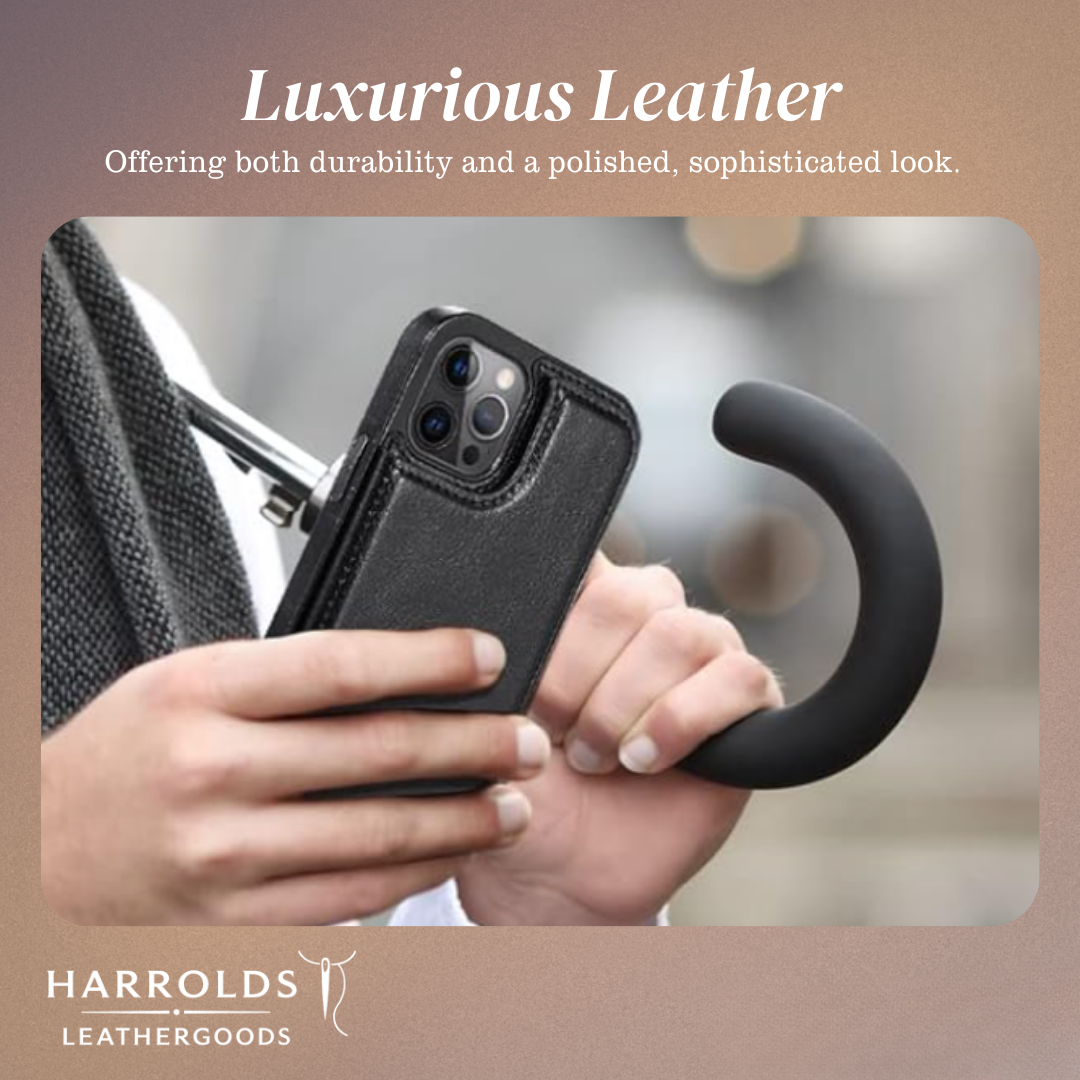 Preston | Magnetic Wallet Flip Phone Case for iPhone