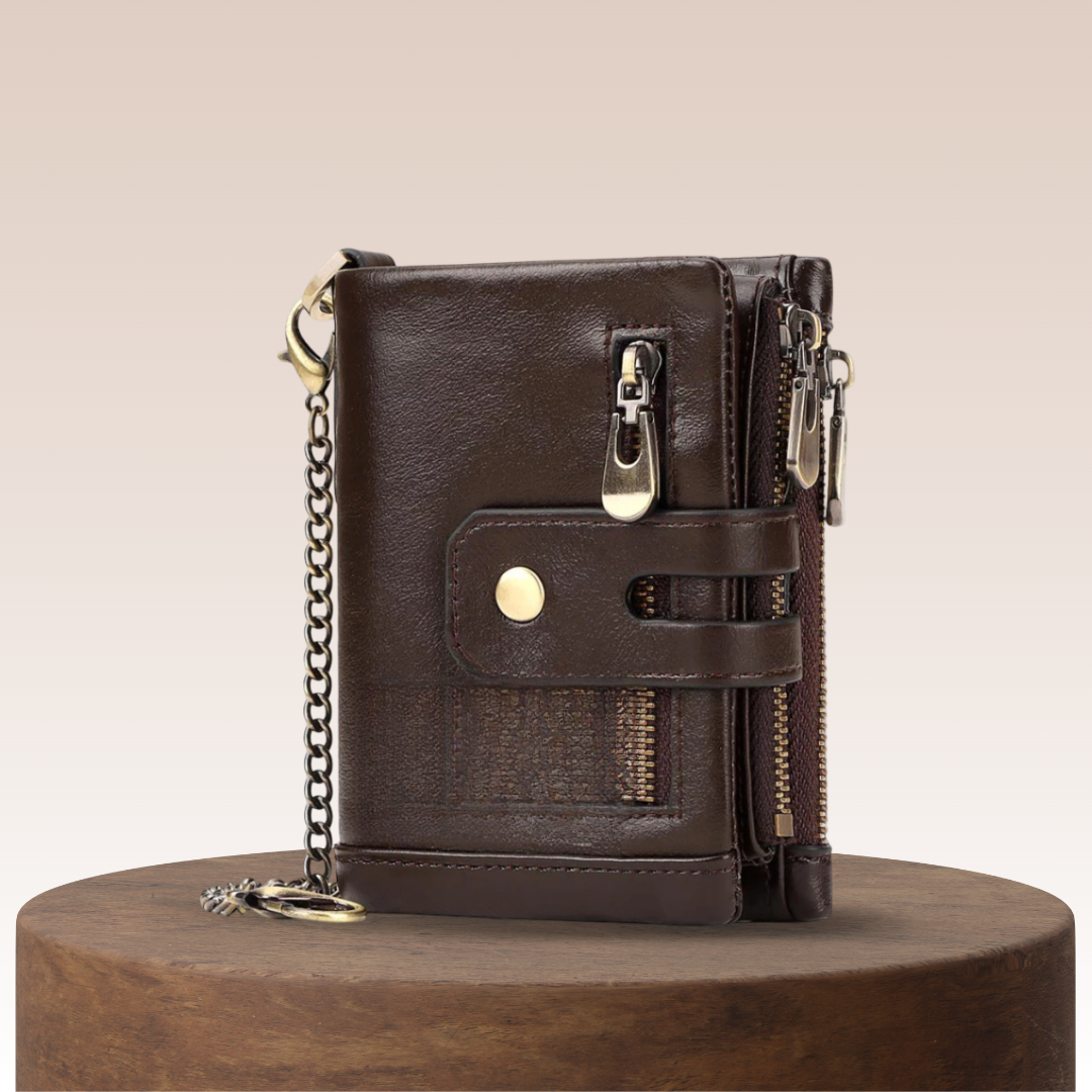 Carter | Vintage Leather RFID Wallet