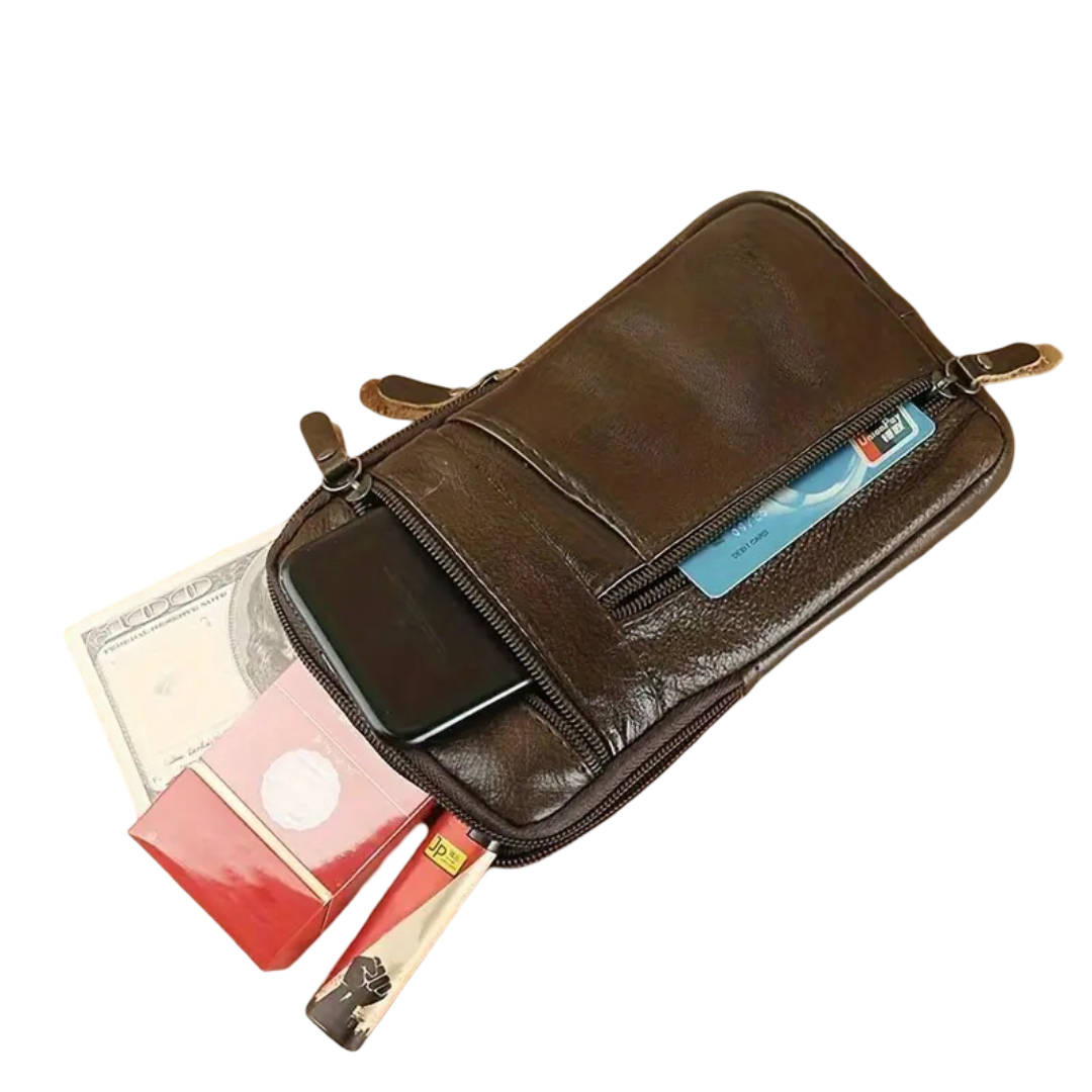 Thorne | Vintage Shoulder Bag for Men with Classic Utility Design