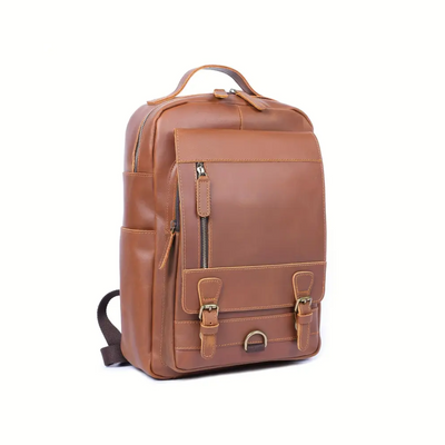 Mike | Vintage Buckle Leather | Backpack
