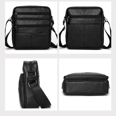 Arlo | Leather Multifunctional Shoulder Bag for Men