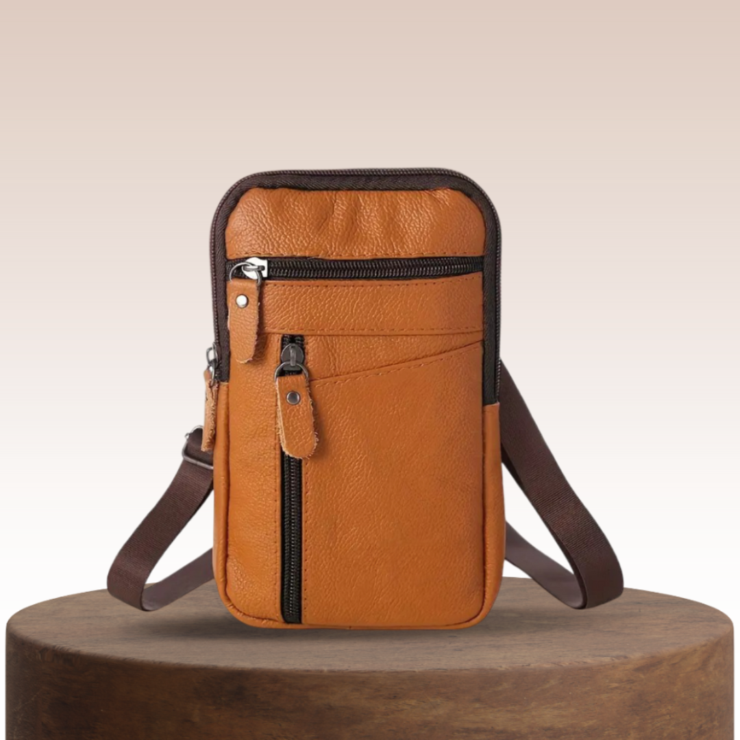 Thorne | Vintage Shoulder Bag for Men with Classic Utility Design