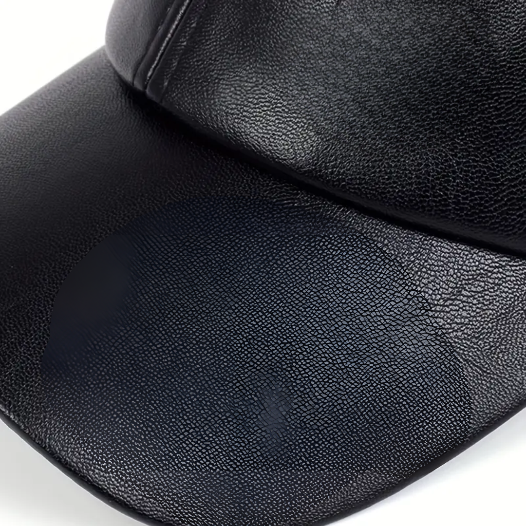 Daniel | Classic Leather-Style Baseball Cap for Men