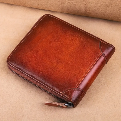 Jefrey | Vintage Bifold RFID Leather Wallet