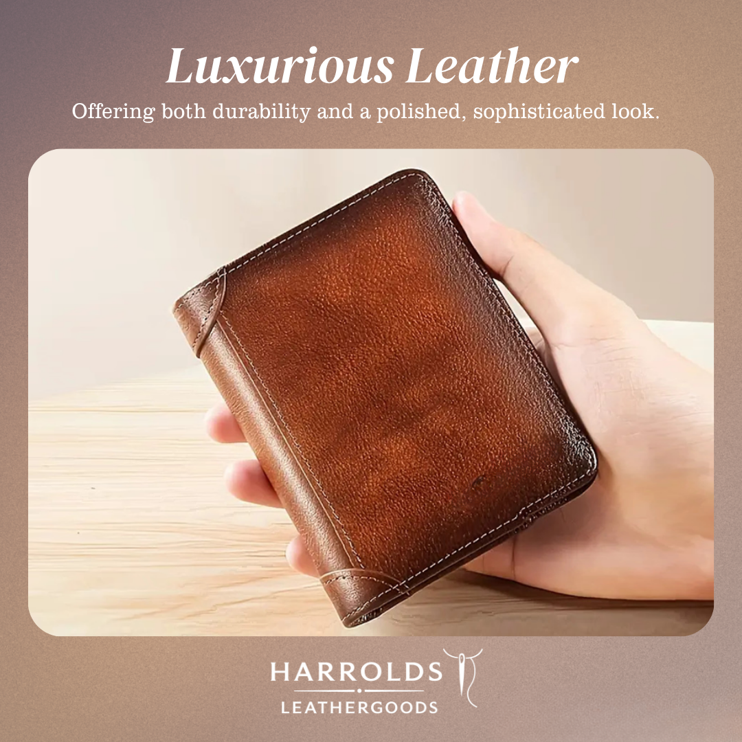Slim RFID Leather Wallet (Checkout Offer)