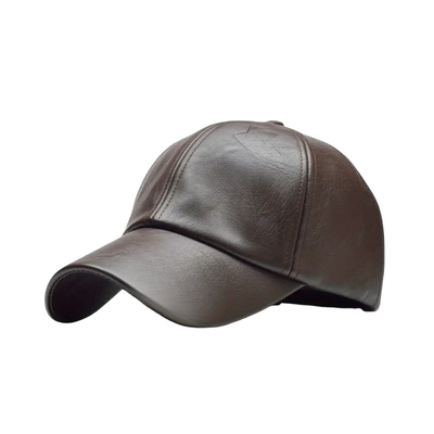 Daniel | Classic Leather-Style Baseball Cap for Men