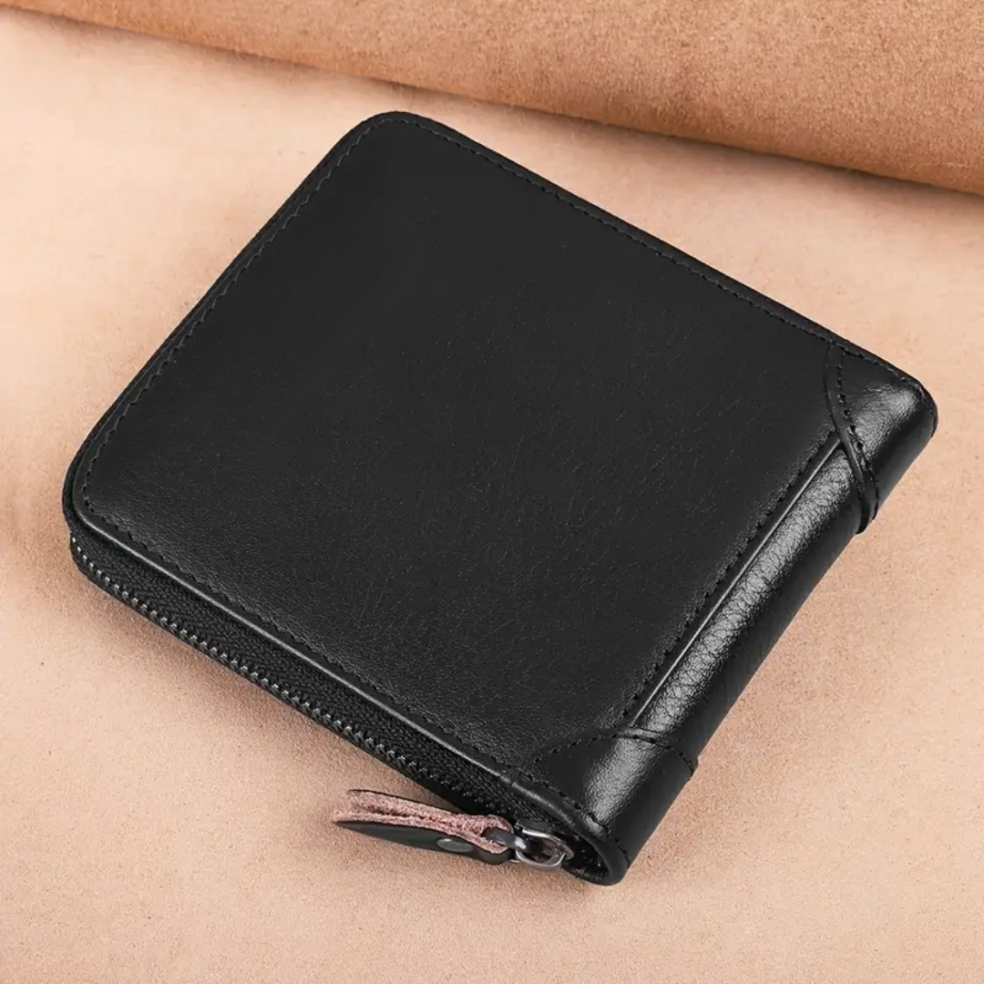 Jefrey | Vintage Bifold RFID Leather Wallet