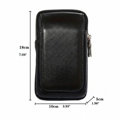 Sander | Phone & Essentials Leather Belt Pouch