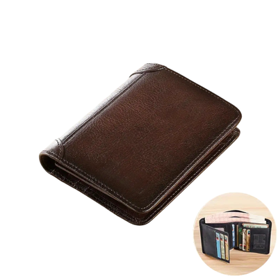 Slim RFID Leather Wallet (Checkout Offer)