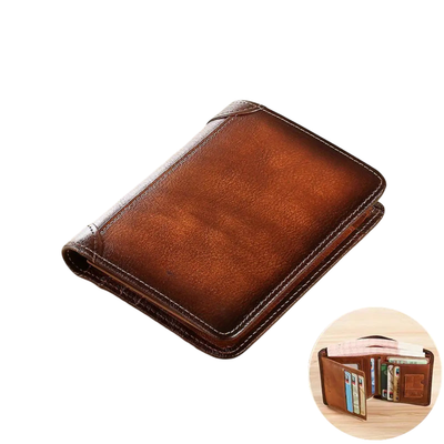 Slim RFID Leather Wallet (Checkout Offer)