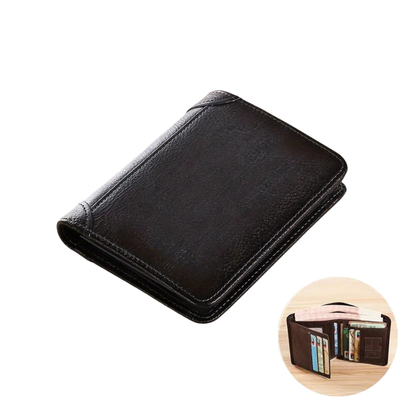 Slim RFID Leather Wallet (Checkout Offer)