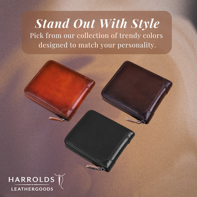 Jefrey | Vintage Bifold RFID Leather Wallet