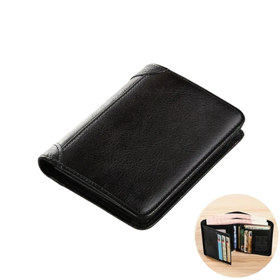 Slim RFID Leather Wallet (Checkout Offer)