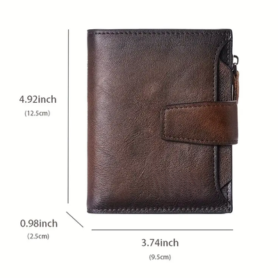 Liam | Vintage RFID Leather Wallet