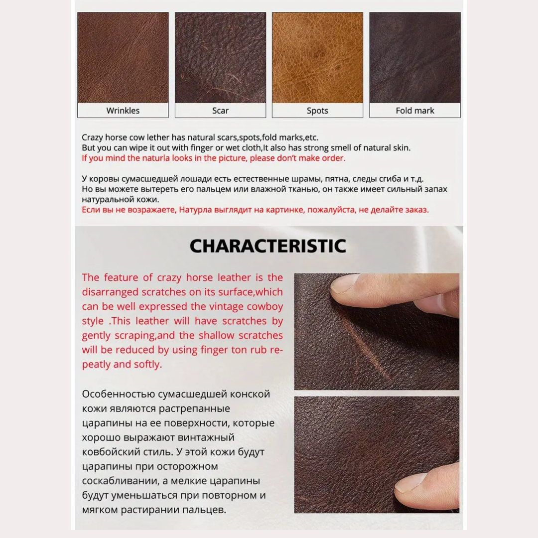 Mark | RFID Leather Money Clip | Wallet