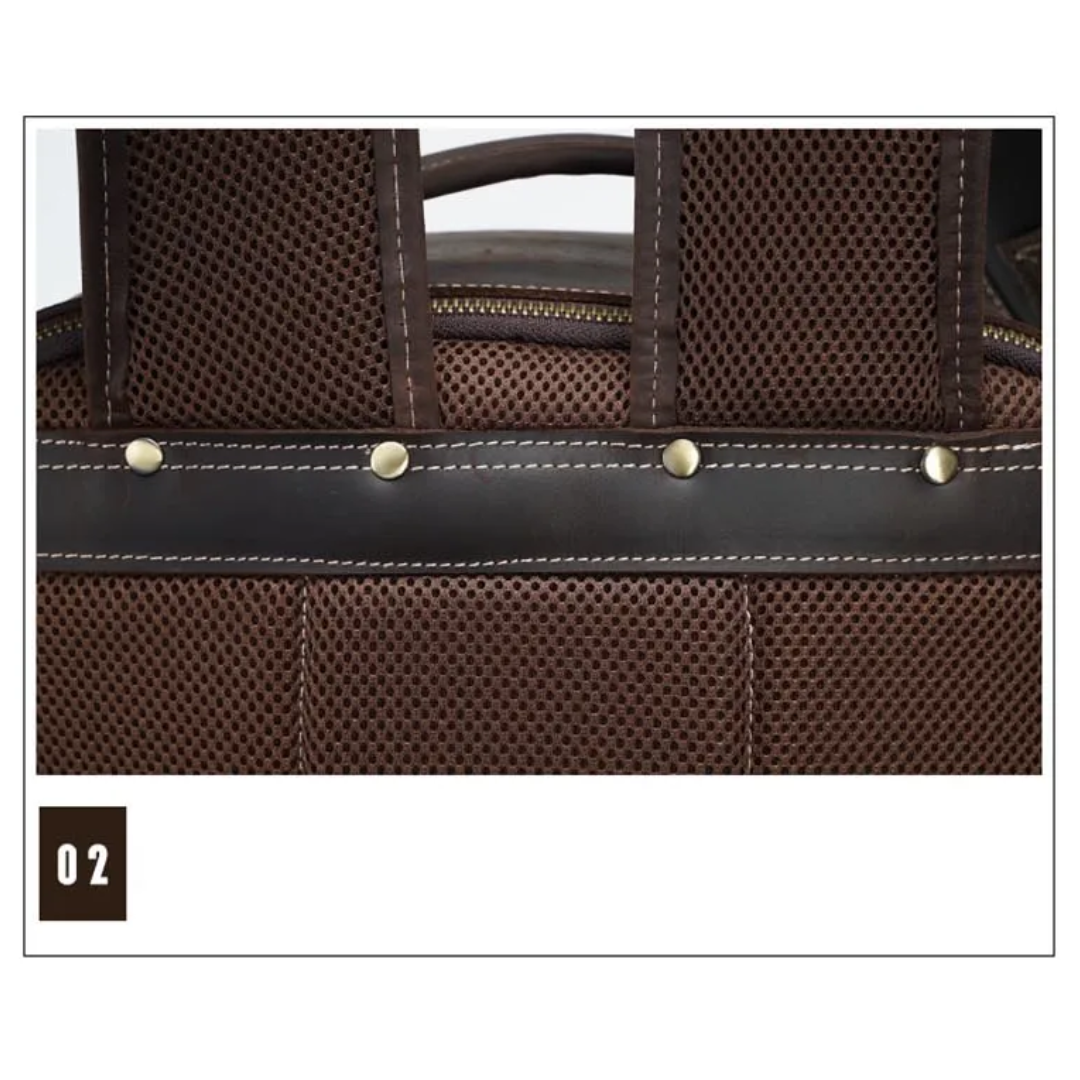 Josh | Men's Leather Professional Laptop | Backpack