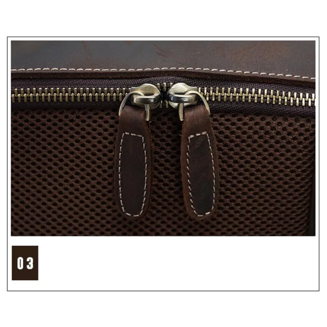 Josh | Men's Leather Professional Laptop | Backpack