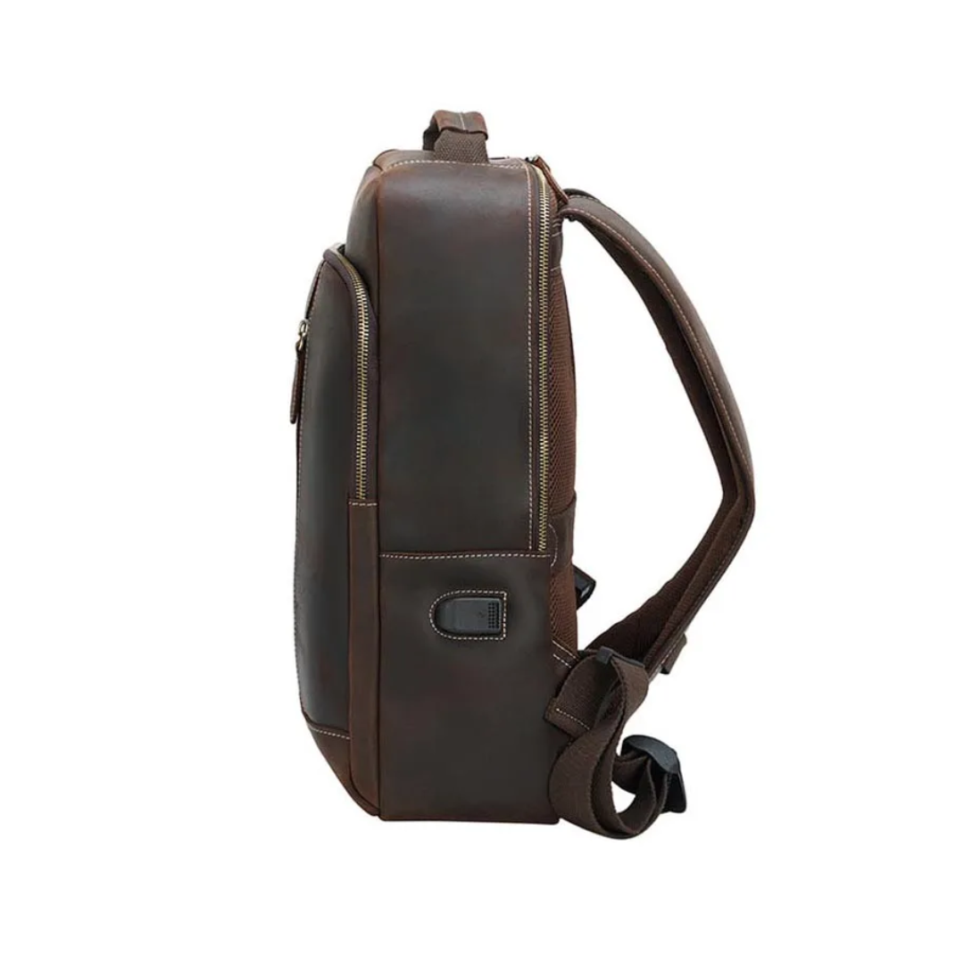 Josh | Men's Leather Professional Laptop | Backpack