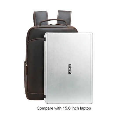 Josh | Men's Leather Professional Laptop | Backpack