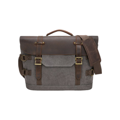 David | Rugged Classic Leather | Messenger Bag
