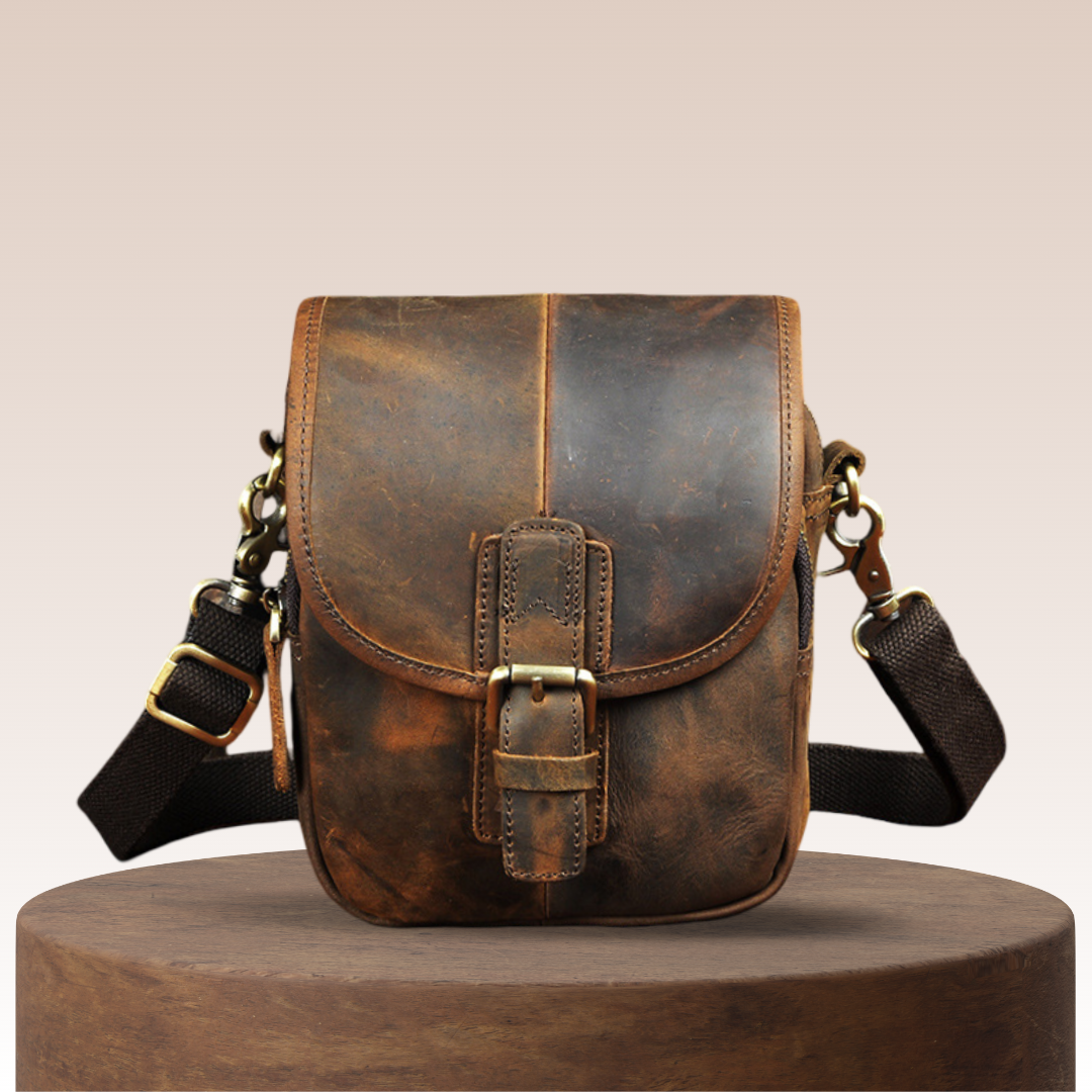 Damon | Genuine Leather Shoulder Bag for Men