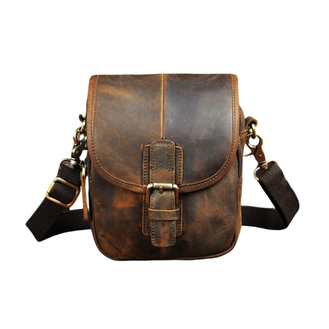 Damon | Genuine Leather Shoulder Bag for Men