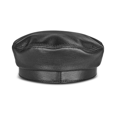 Arthur | Leather Fiddler Cap