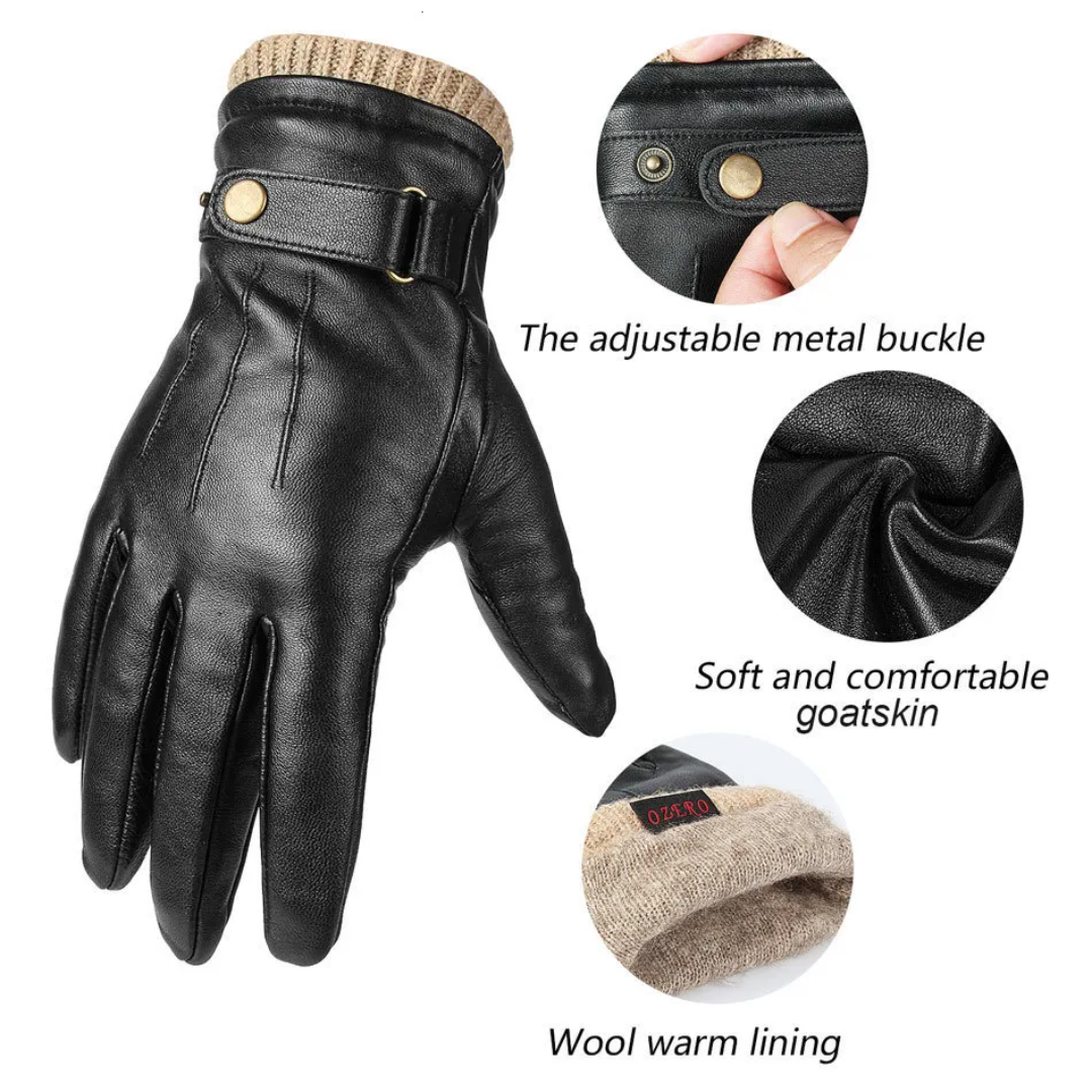 Louis | Gloves with Knit Cuff