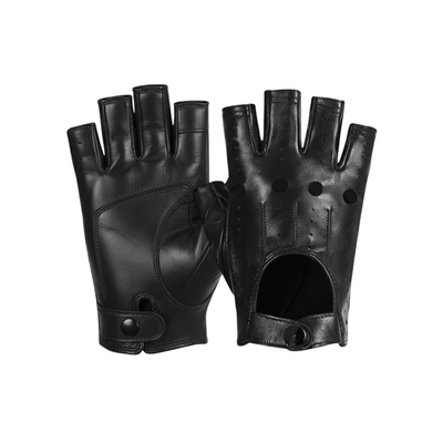 Florian | Perforated Leather Motorcycle Gloves