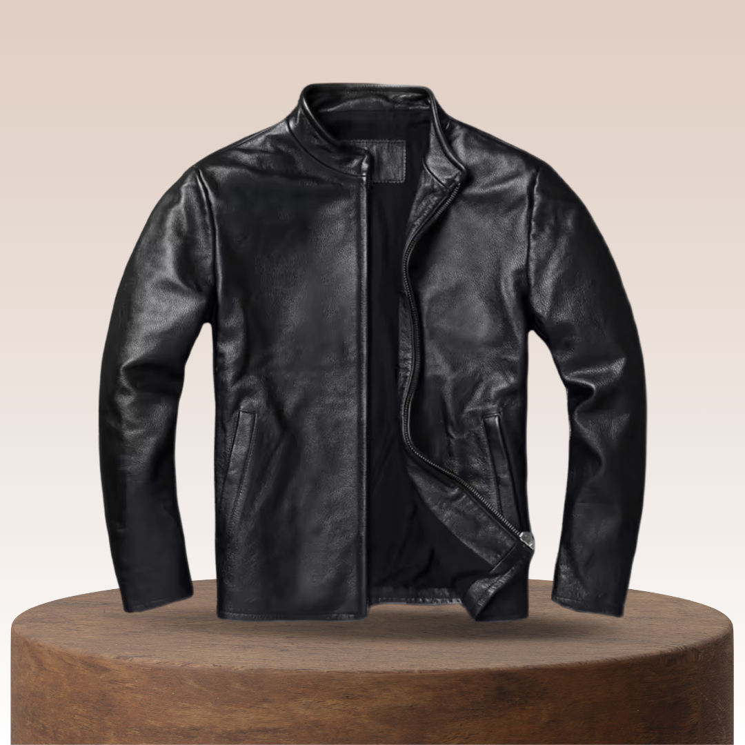 Maximilian | Classic Men’s Leather Motorcycle Jacket
