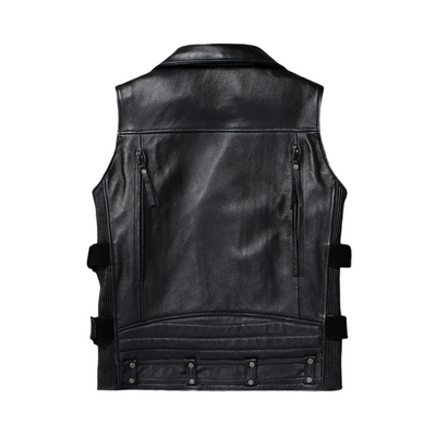 Viggo | Vintage Distressed Leather Vest
