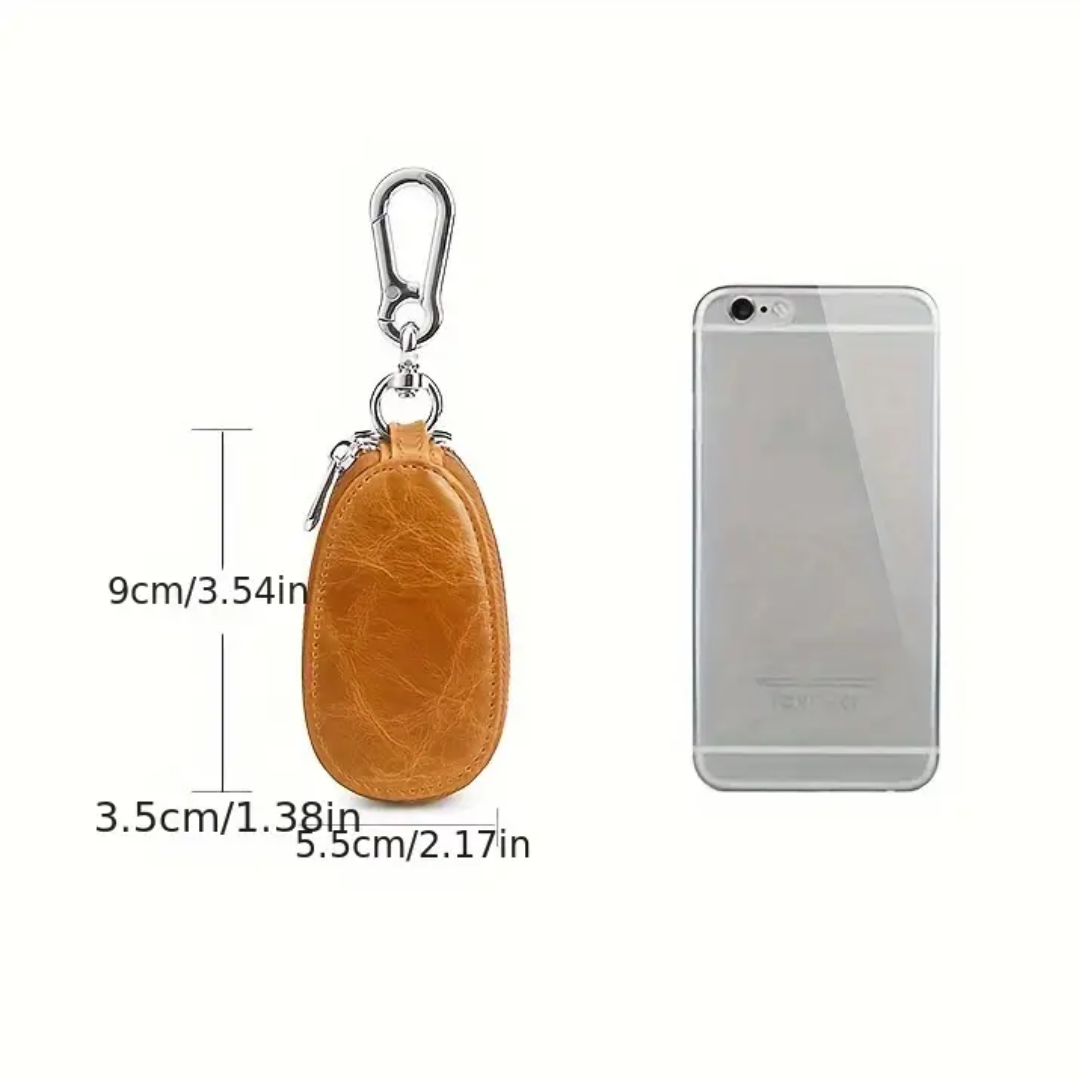 Kevin | Double Leather Key Organizer Wallet