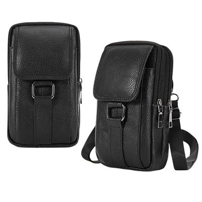 Frank | Belt Phone Pouch Zippered Wallet Case