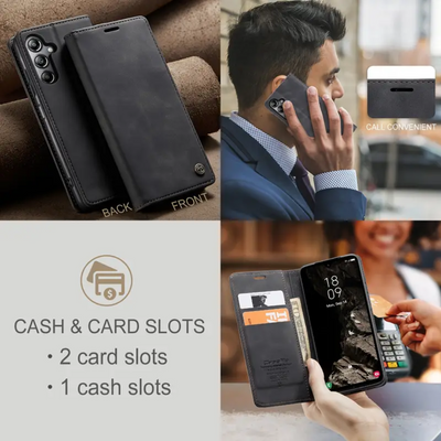 Maurice | Galaxy Convenient Flip Leather Phone Case