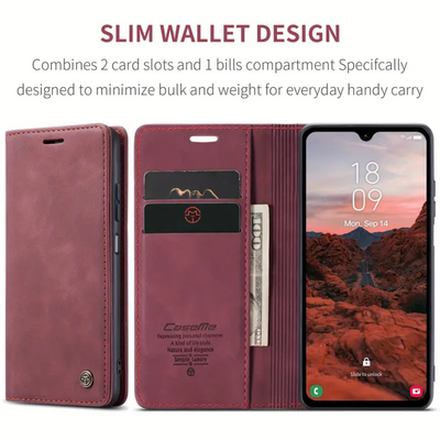 Maurice | Galaxy Convenient Flip Leather Phone Case