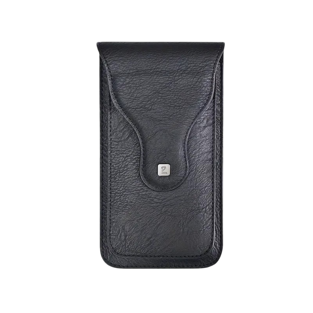 Xavier | Carabiner Clip Leather Phone Holster