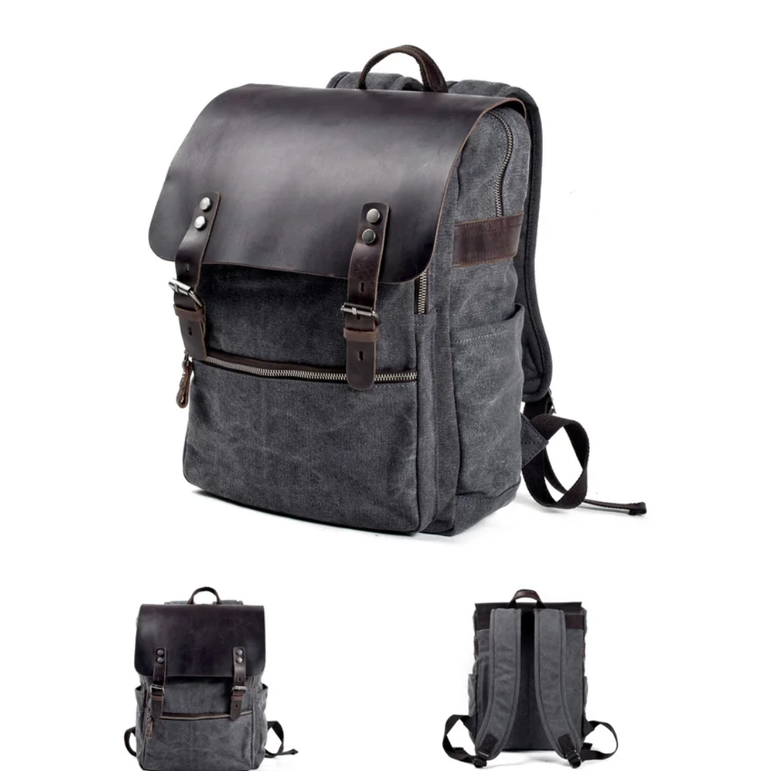 Carter | Urban Canvas Backpack