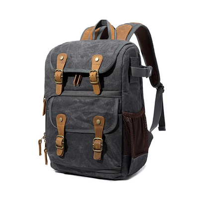 Jerick | Vintage Canvas Camera Backpack