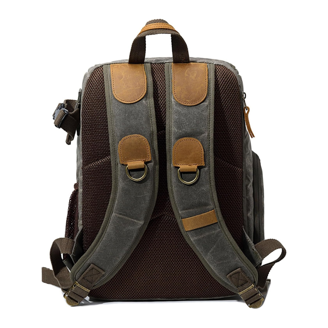 Jerick | Vintage Canvas Camera Backpack