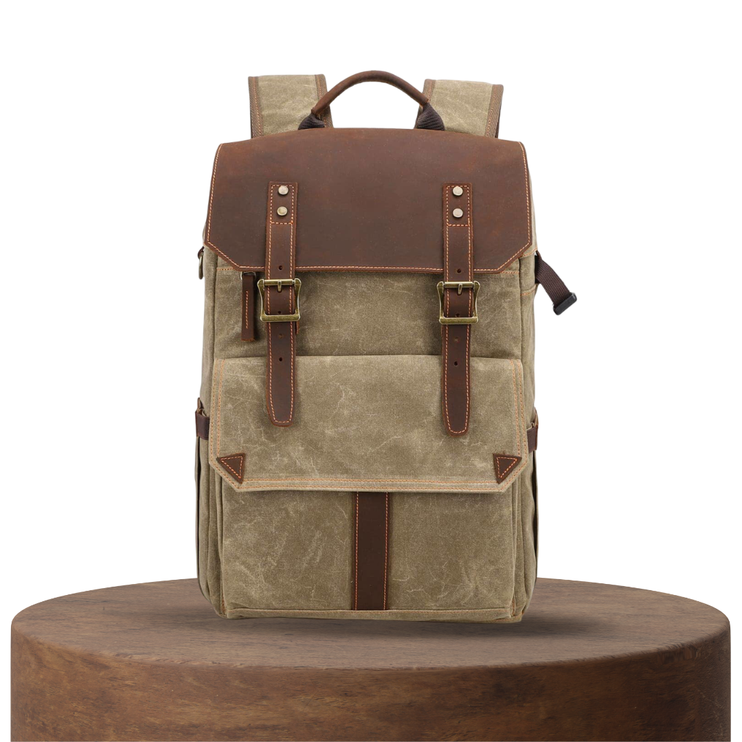 Jeko | Customizable Canvas Camera Backpack