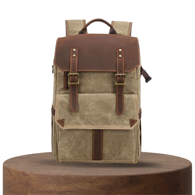 Jeko | Customizable Canvas Camera Backpack